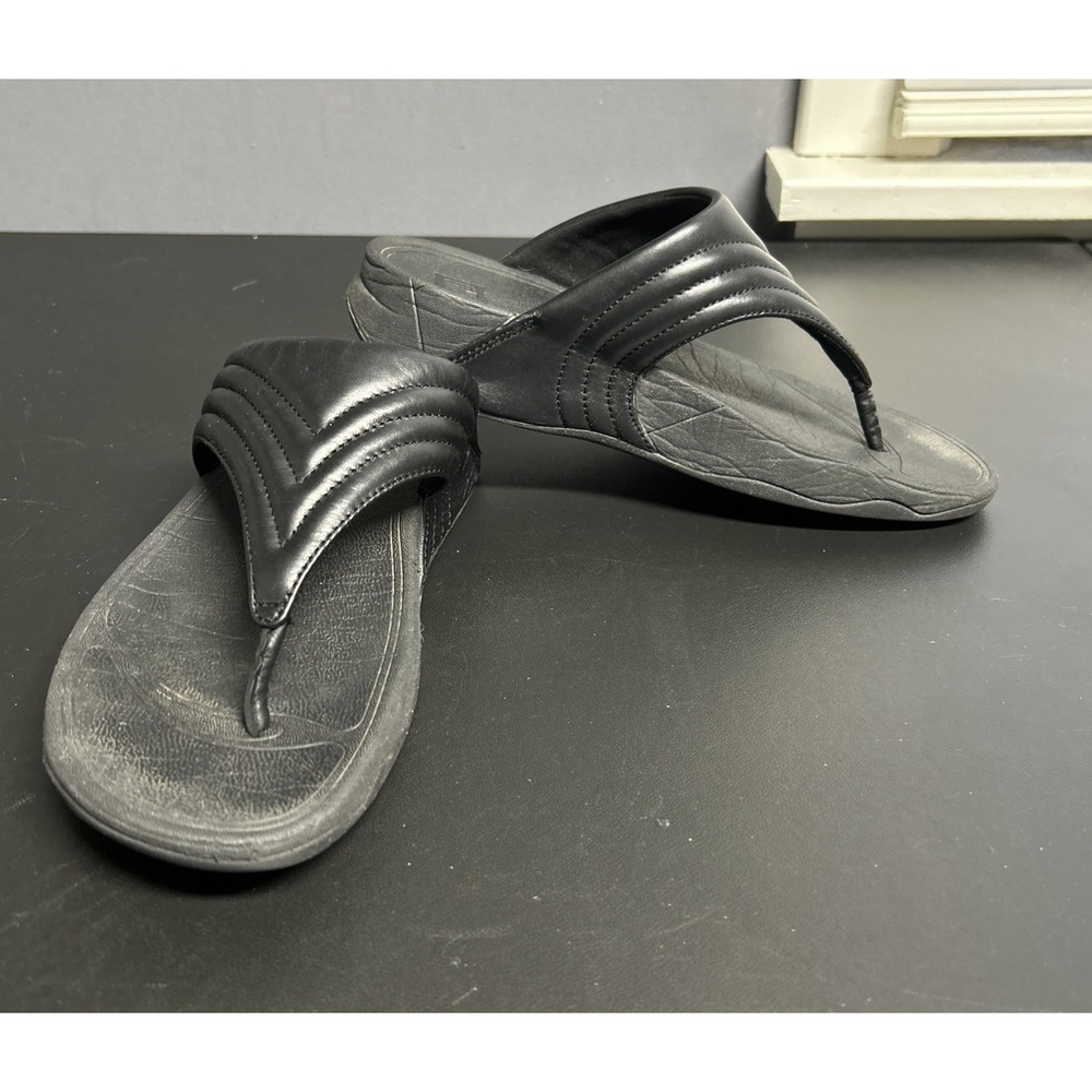 FitFlop‎ Women's 9 Black Sandals Walking Comfort Casual Travel